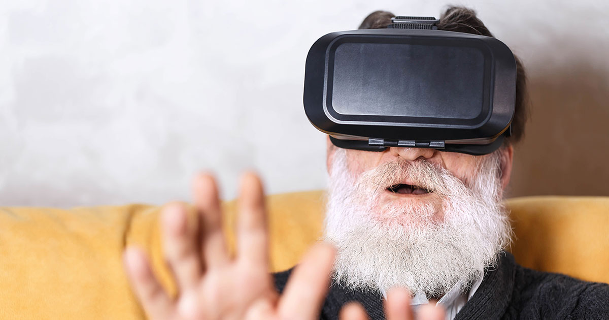 Elderly Man VR Bucket List